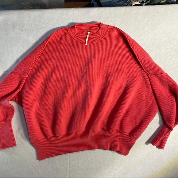 Free People Easy Street Tunic Sweater XS - Picture 2 of 9